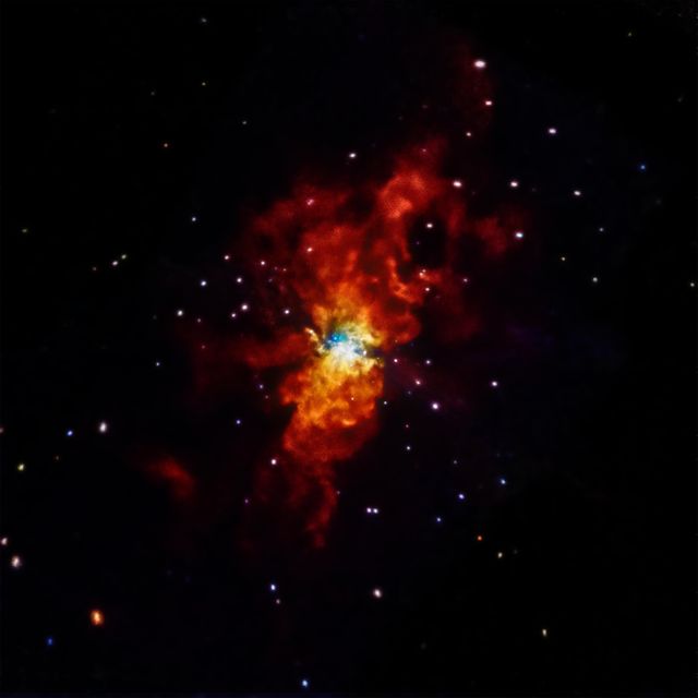 Celestial chandra observatory cigar galaxy cosmos - Download Free Stock Photos Pikwizard.com