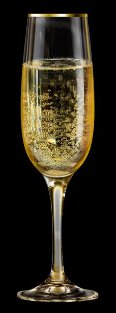 Champagne decoration glass gold - Download Free Stock Photos Pikwizard.com