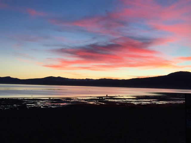 the sunset at lake tahoe - Download Free Stock Photos Pikwizard.com