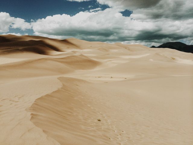 Desert sand dunes  - Download Free Stock Photos Pikwizard.com