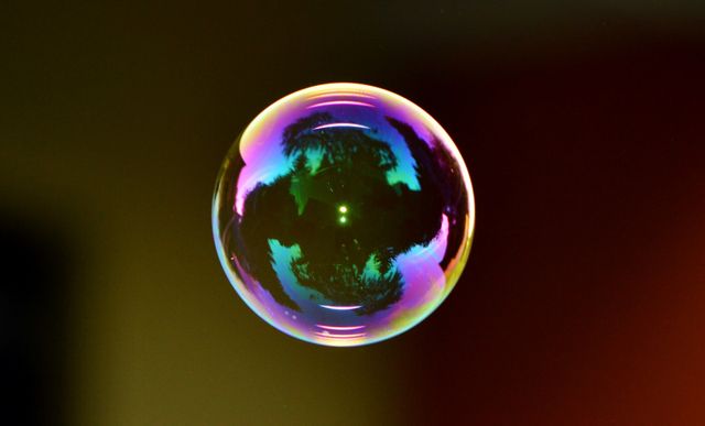 Colorful ball float soap bubble - Download Free Stock Photos Pikwizard.com