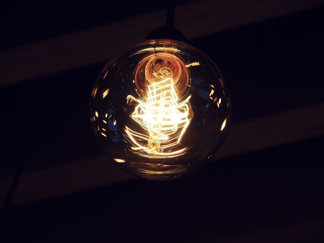 Dark lamp light - Download Free Stock Photos Pikwizard.com