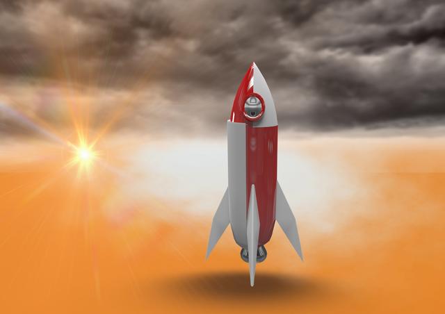 Composite image of rocket 3d - Download Free Stock Photos Pikwizard.com