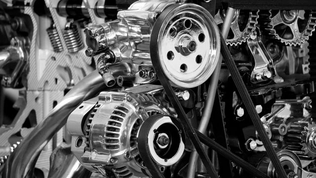 Greyscale Photography of Car Engine - Download Free Stock Photos Pikwizard.com