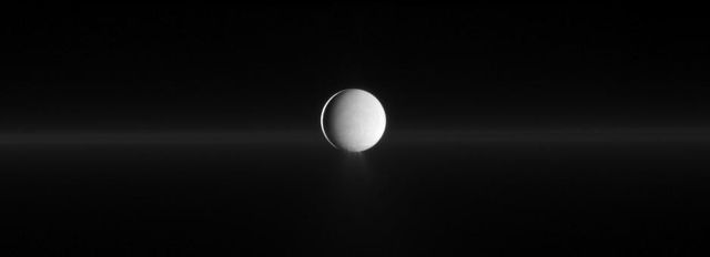 Enceladus and G Ring - Download Free Stock Photos Pikwizard.com