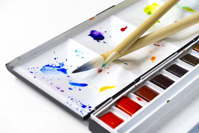 Art color paint painting tools - Download Free Stock Photos Pikwizard.com
