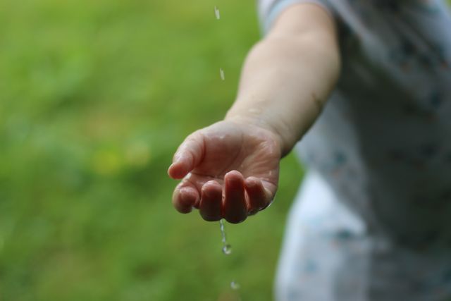 Child close drip drop of water - Download Free Stock Photos Pikwizard.com