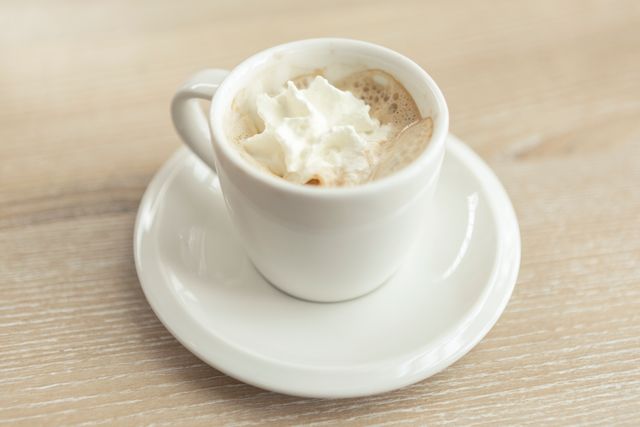 Coffee espresso whipped cream foam - Download Free Stock Photos Pikwizard.com