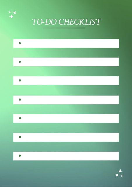 Composition of to do checklist text over green background. Global education and list maker concept digitally generated image.