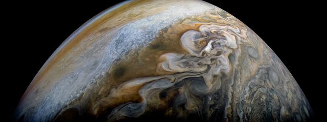 Jupiter's Swirling Cloud Formations - Download Free Stock Photos Pikwizard.com