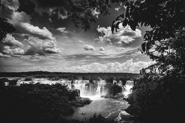 Iguazu Falls waterfalls landscape- Download Free Stock Photos Pikwizard.com