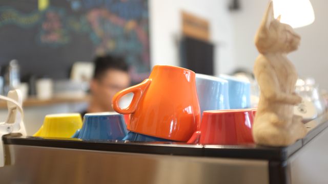 Color Design Colorful Mugs - Download Free Stock Photos Pikwizard.com