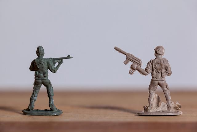 Miniature figurine of army soldiers - Download Free Stock Photos Pikwizard.com