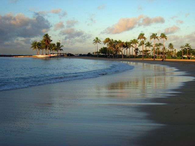 Hawaii Waikiki Beach Sunset - Download Free Stock Photos Pikwizard.com