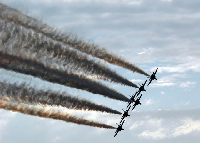 Blue Angels Formation - Download Free Stock Photos Pikwizard.com