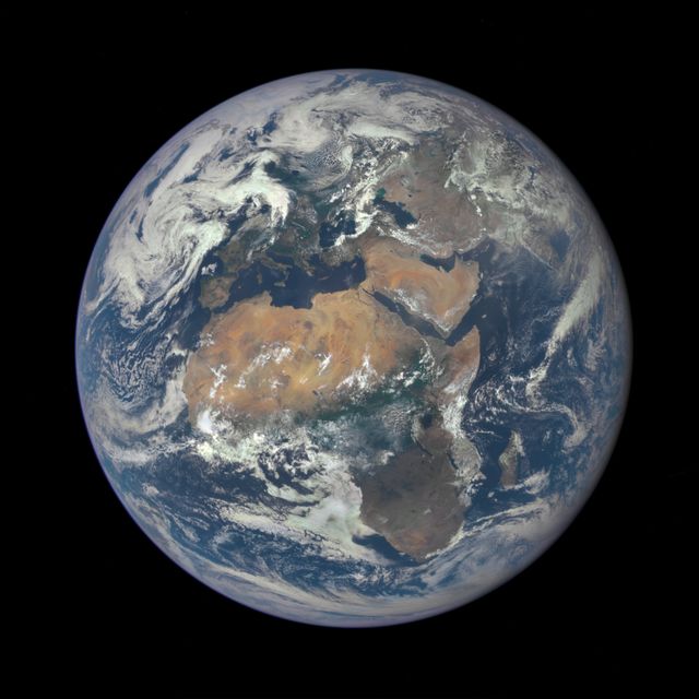 'EPIC' View of Africa and Europe from a Million Miles Away - Download Free Stock Photos Pikwizard.com