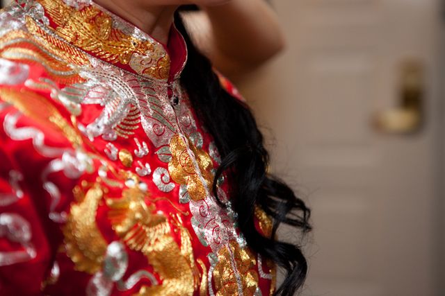 Bride chinese wedding dress female happy - Download Free Stock Photos Pikwizard.com