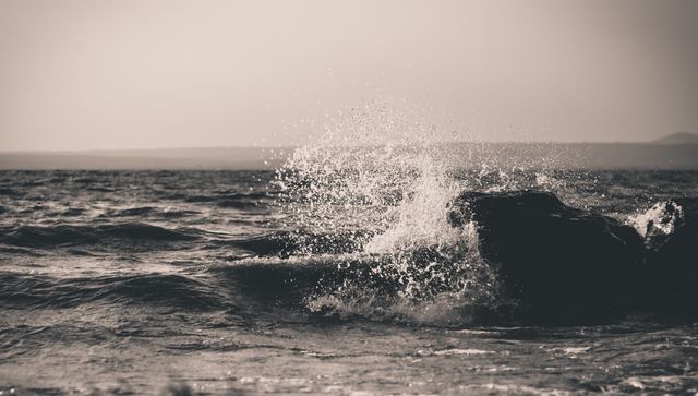 Wave wave crashing ocean splash - Download Free Stock Photos Pikwizard.com