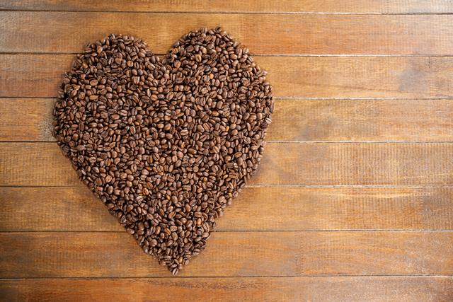 Heart shaped coffee beans - Download Free Stock Photos Pikwizard.com