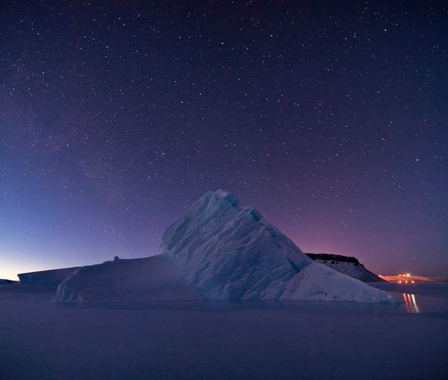 Iceberg in North Star Bay, Greenland - Download Free Stock Photos Pikwizard.com