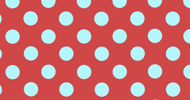 White red polka dots pattern - Free Stock Illustrations