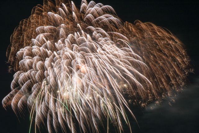 Fireworks in night sky - Download Free Stock Photos Pikwizard.com
