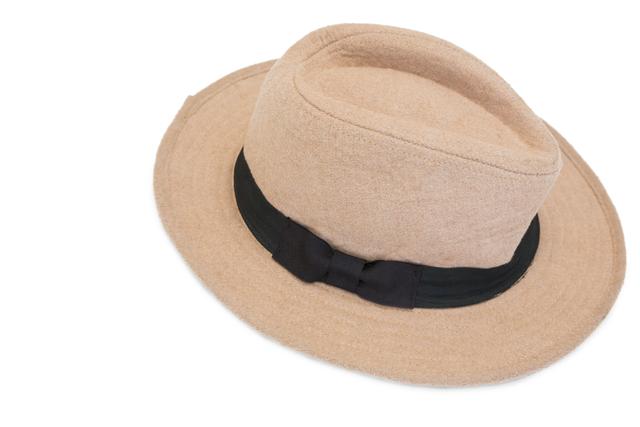 Beach hat on white background - Download Free Stock Photos Pikwizard.com
