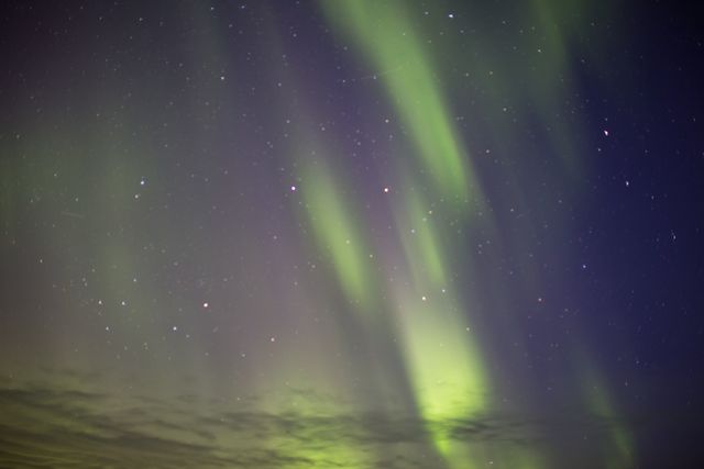 Green iceland night northern lights - Download Free Stock Photos Pikwizard.com