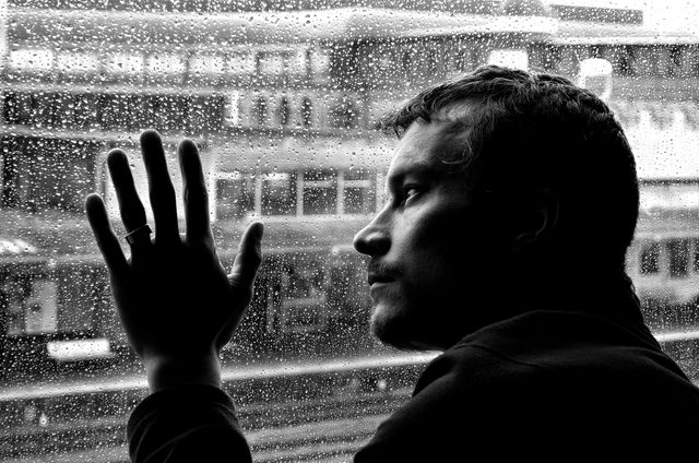 Sad Man And Rain - Download Free Stock Photos Pikwizard.com