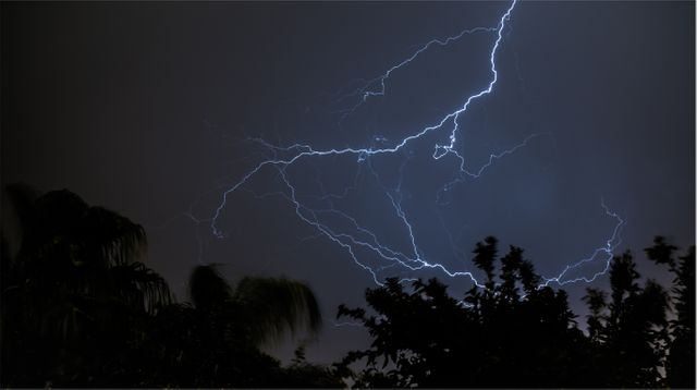 Lightning sky night  - Download Free Stock Photos Pikwizard.com