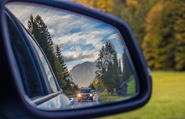 Car mirror Mirror Reflector - Download Free Stock Photos Pikwizard.com