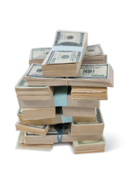 Bundle of us hundred dollars bank notes - Download Free Stock Photos Pikwizard.com