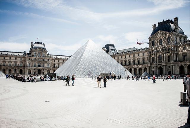 The Louvre Paris France- Download Free Stock Photos Pikwizard.com