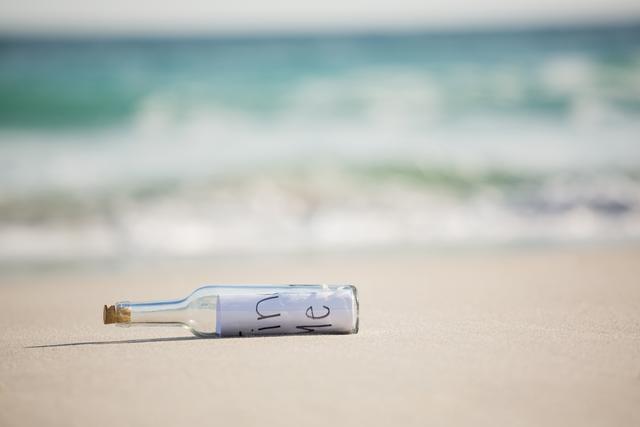 Message in a bottle  - Download Free Stock Photos Pikwizard.com
