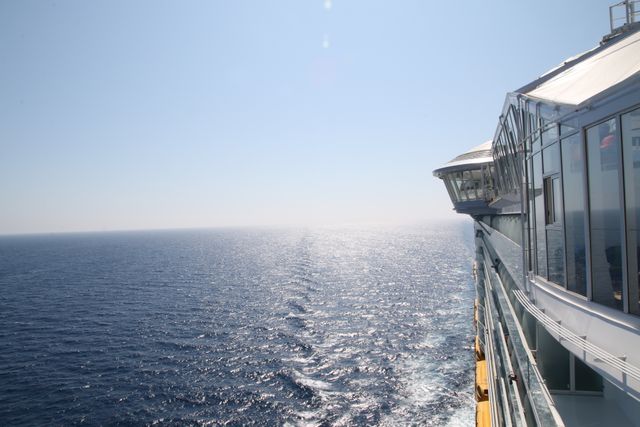 Cruise ship horizon ocean - Download Free Stock Photos Pikwizard.com