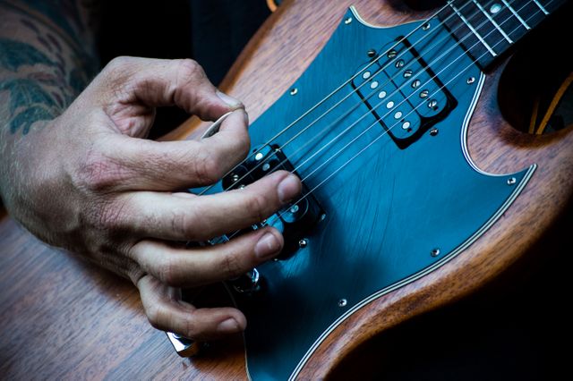 Guitar Stringed instrument Musical instrument - Download Free Stock Photos Pikwizard.com