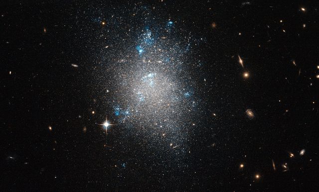 Hubble Views a Dwarf Galaxy - Download Free Stock Photos Pikwizard.com