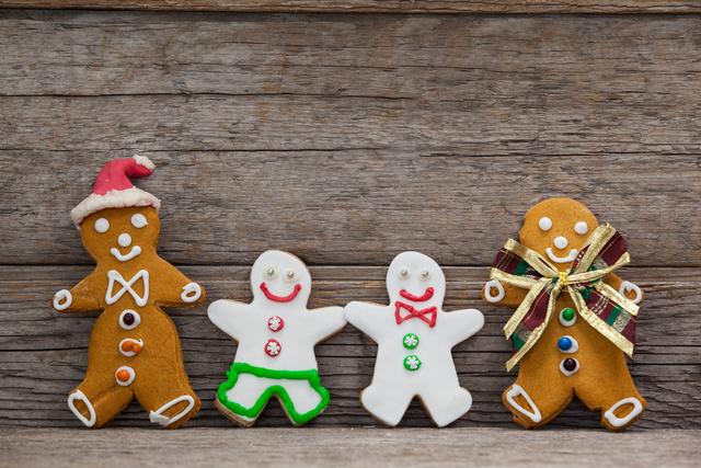 Various types of gingerbread leaning - Download Free Stock Photos Pikwizard.com