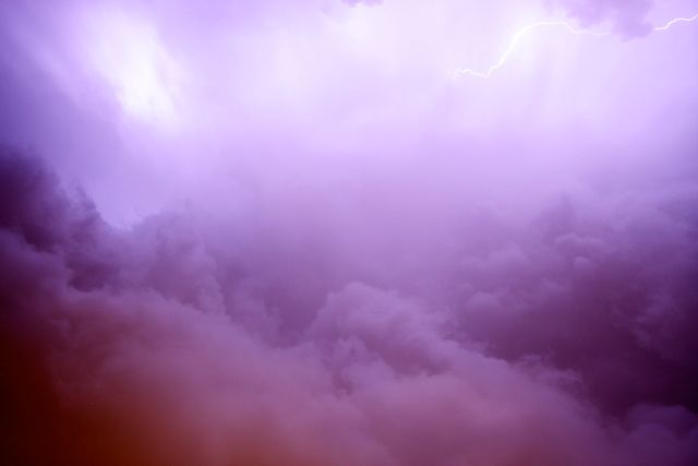Lightning purple sky  - Download Free Stock Photos Pikwizard.com