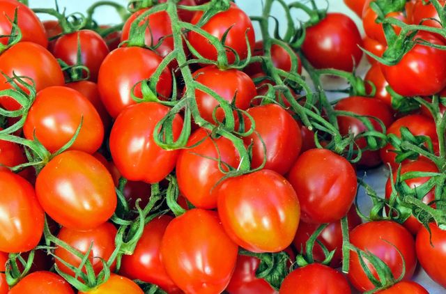 Market mediterranean red tomatoes - Download Free Stock Photos Pikwizard.com