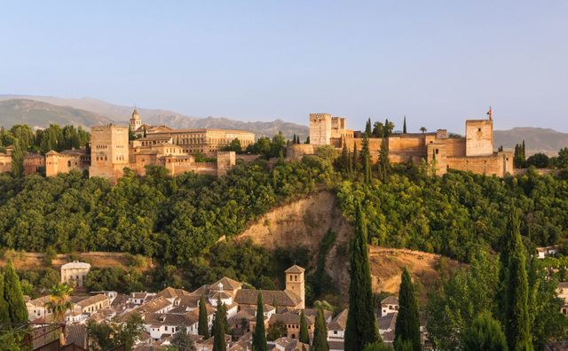 Alhambra hill Granada Spain - Download Free Stock Photos Pikwizard.com