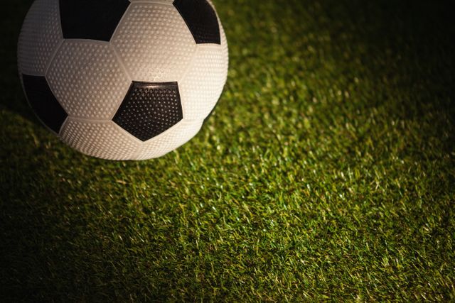 Close up of soccer ball - Download Free Stock Photos Pikwizard.com