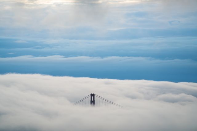 Cloud over Bridge - Download Free Stock Photos Pikwizard.com