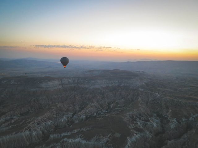 Hot air balloon landscape nature- Download Free Stock Photos Pikwizard.com