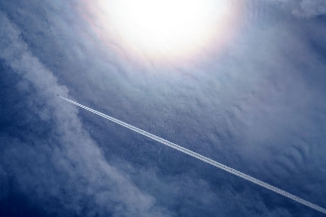Smoke jetplane airplane clouds - Download Free Stock Photos Pikwizard.com