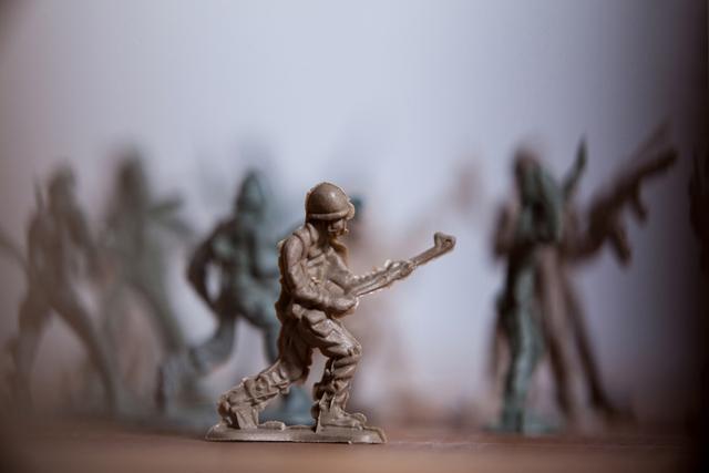 Miniature figurine of army soldier - Download Free Stock Photos Pikwizard.com
