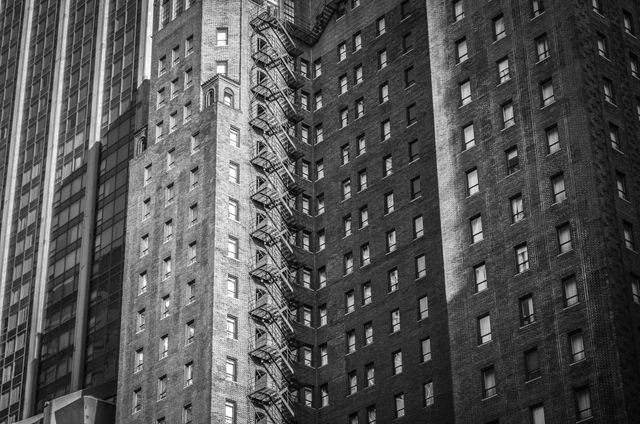 Gray Scale Photograph of Low Angle High Rise Building - Download Free Stock Photos Pikwizard.com