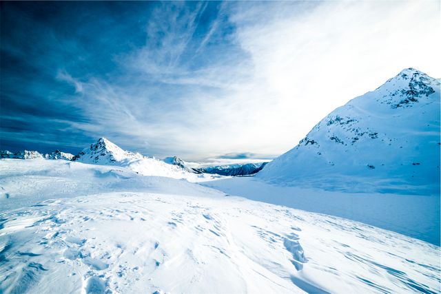Winter snow mountains- Download Free Stock Photos Pikwizard.com