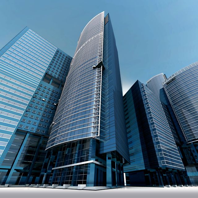 Architecture blue sky buildings business - Download Free Stock Photos Pikwizard.com