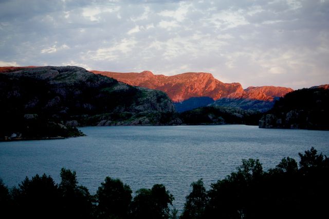 Scenic View of Mountain during Sunset - Download Free Stock Photos Pikwizard.com